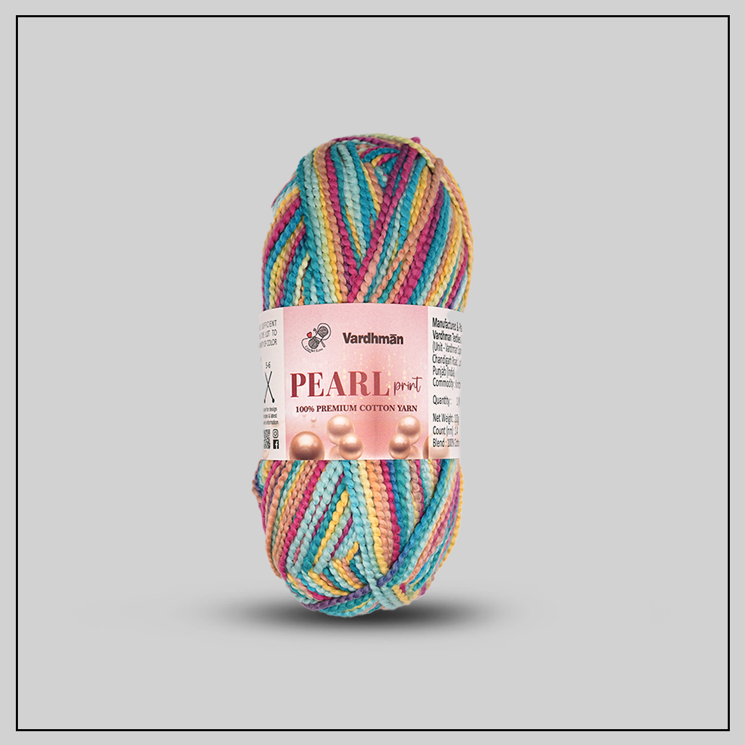 Pearl Print Premium Cotton Yarn